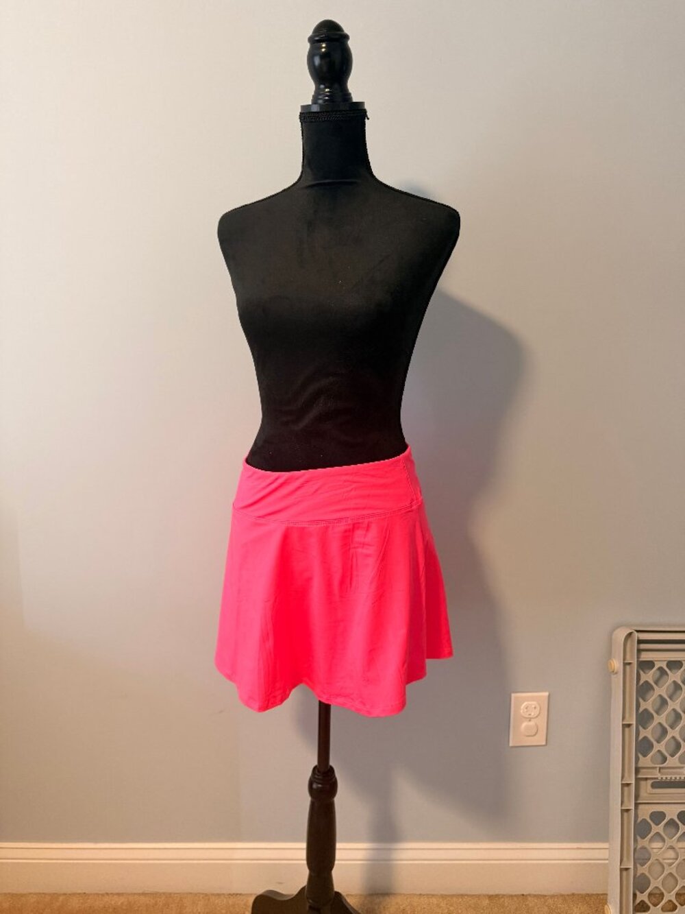 Pinspark Active/Tennis Skort (Bright Pink)- L